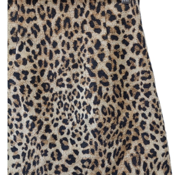 Zara Leopard Print Mini Skirt - Picture 2 of 5